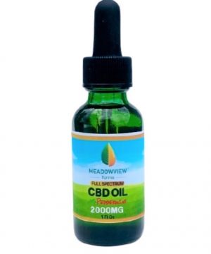 2000 mg Peppermint CBD oil