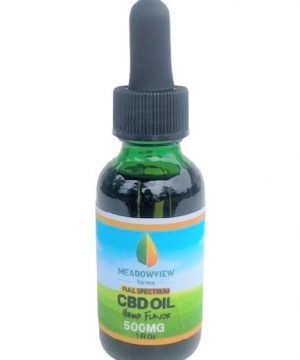 0500 mg Full Spectrum Hemp flavor CBD Oil 1 Oz