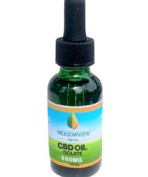 0500 mg CBD Isolate No Flavor 1 Oz