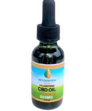 0500 mg Full Spectrum CBD Oil Peppermint 1 Oz