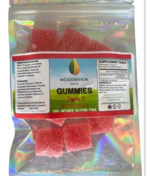 Delta 8 Strawberry Gummies 30 mg