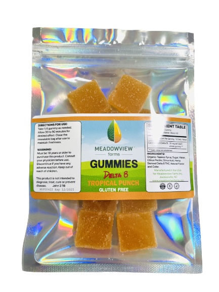 Tropical Punch Delta 8 Gummies